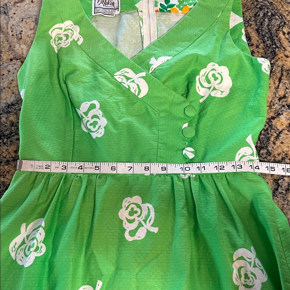 60’s Malia Hawaii floral sleeveless dress - Picture 11 of 11